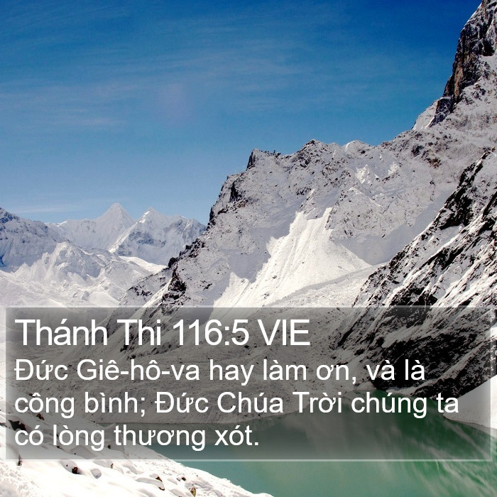 Thánh Thi 116:5 VIE Bible Study