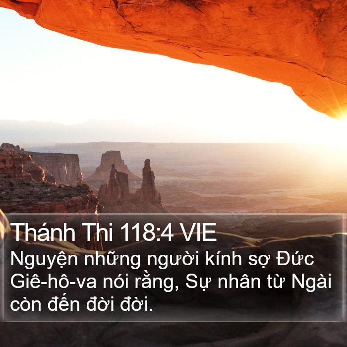 Thánh Thi 118:4 VIE Bible Study