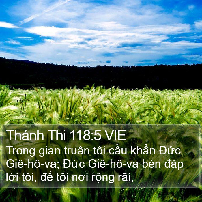 Thánh Thi 118:5 VIE Bible Study