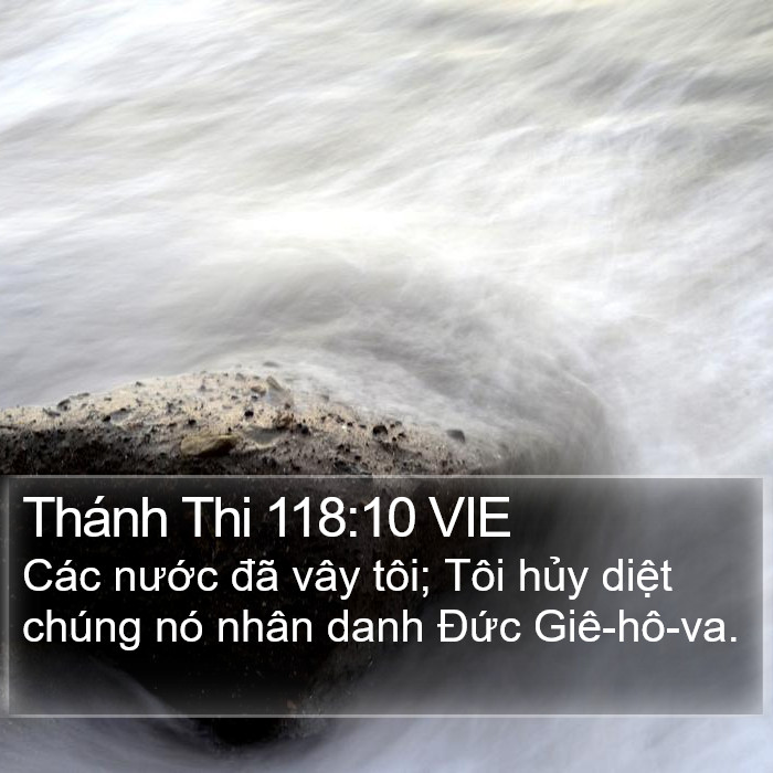 Thánh Thi 118:10 VIE Bible Study
