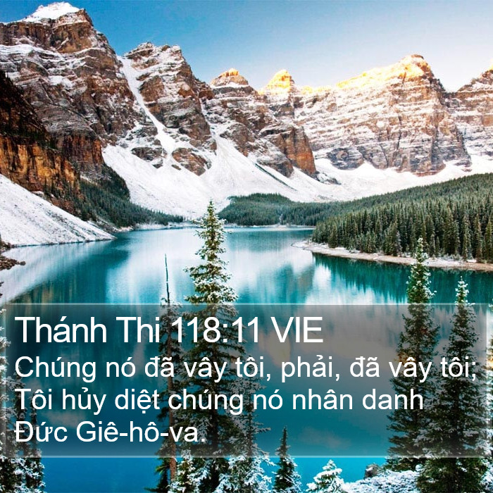 Thánh Thi 118:11 VIE Bible Study