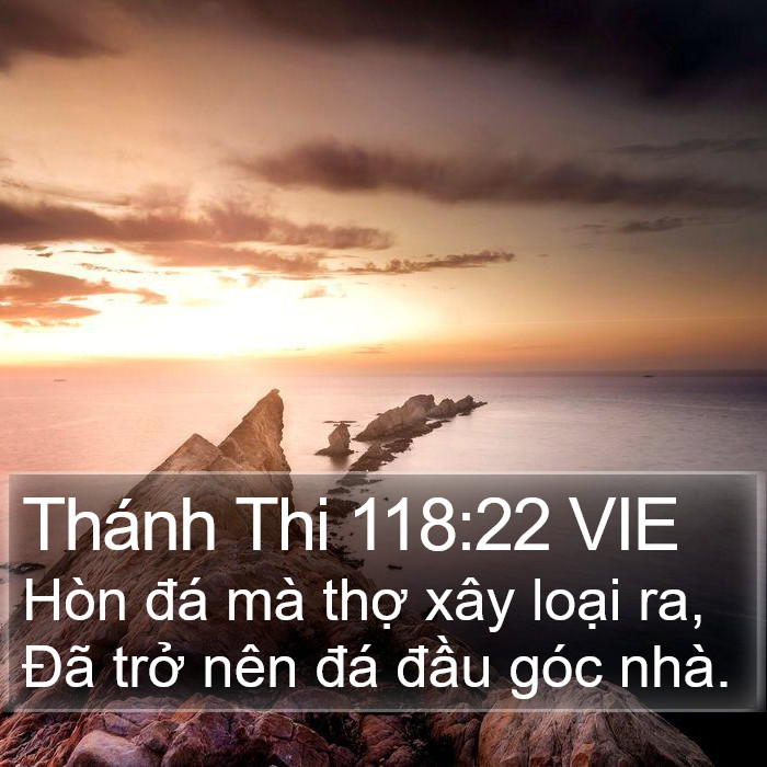 Thánh Thi 118:22 VIE Bible Study