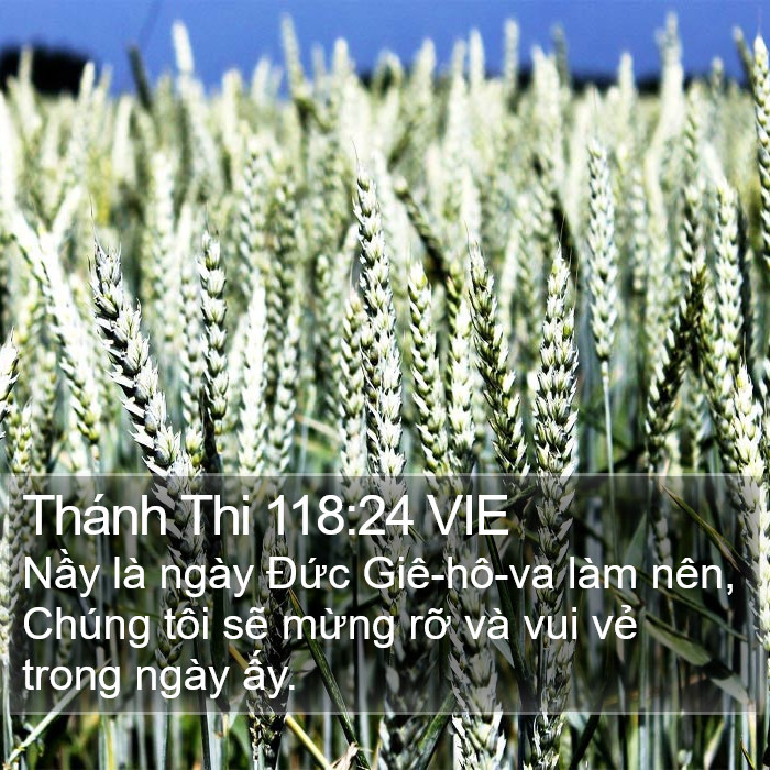 Thánh Thi 118:24 VIE Bible Study