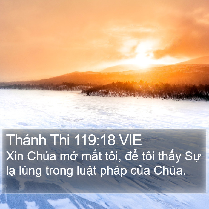 Thánh Thi 119:18 VIE Bible Study
