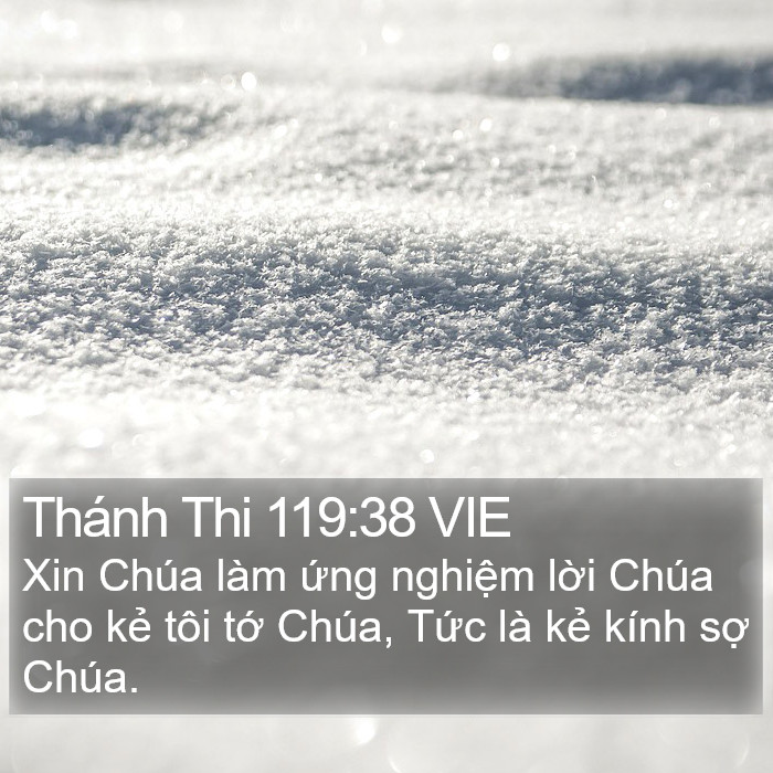 Thánh Thi 119:38 VIE Bible Study