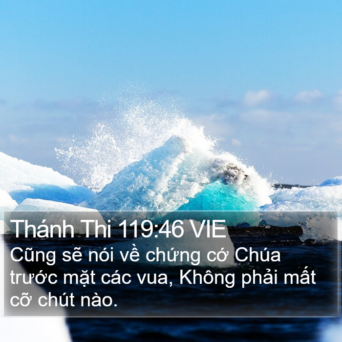 Thánh Thi 119:46 VIE Bible Study