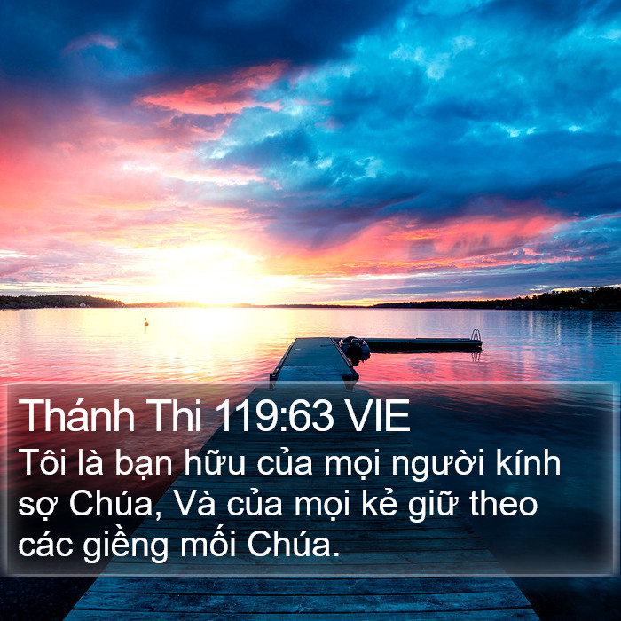 Thánh Thi 119:63 VIE Bible Study