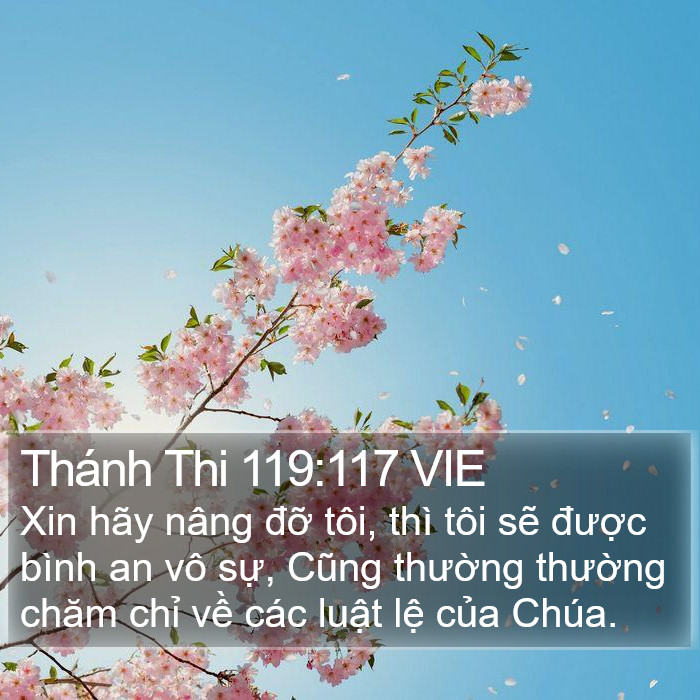 Thánh Thi 119:117 VIE Bible Study