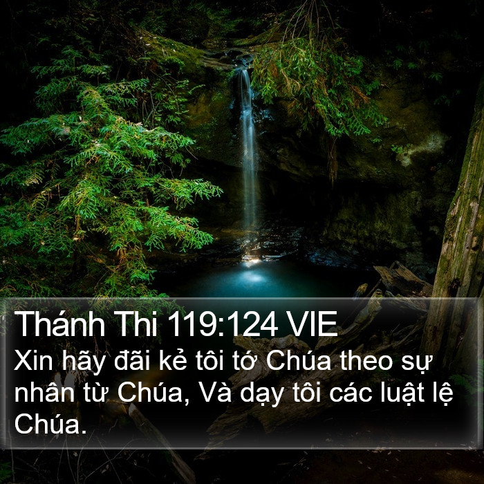 Thánh Thi 119:124 VIE Bible Study