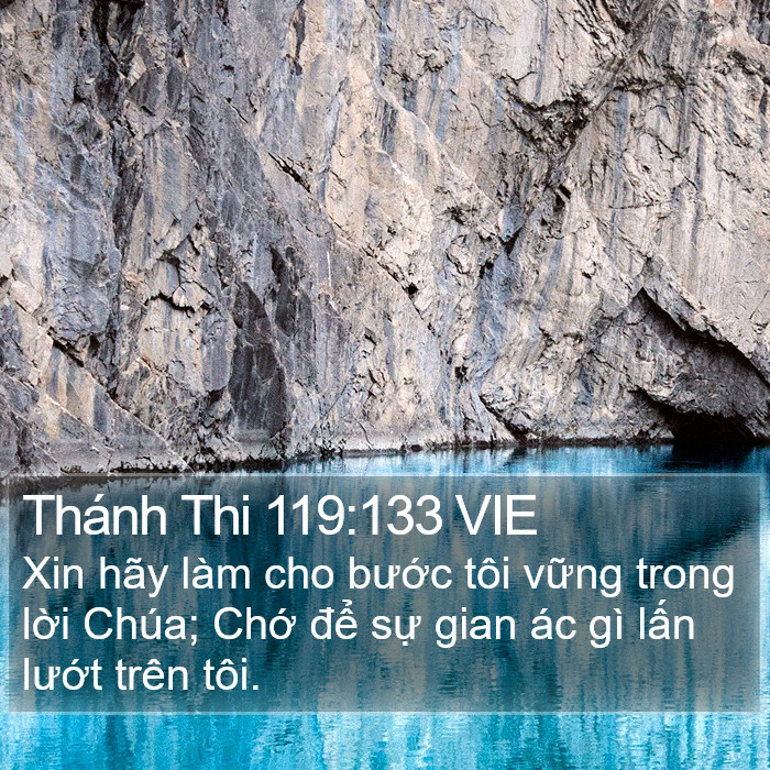 Thánh Thi 119:133 VIE Bible Study