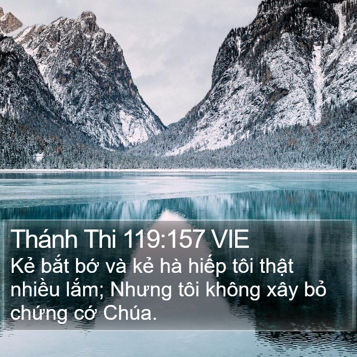 Thánh Thi 119:157 VIE Bible Study
