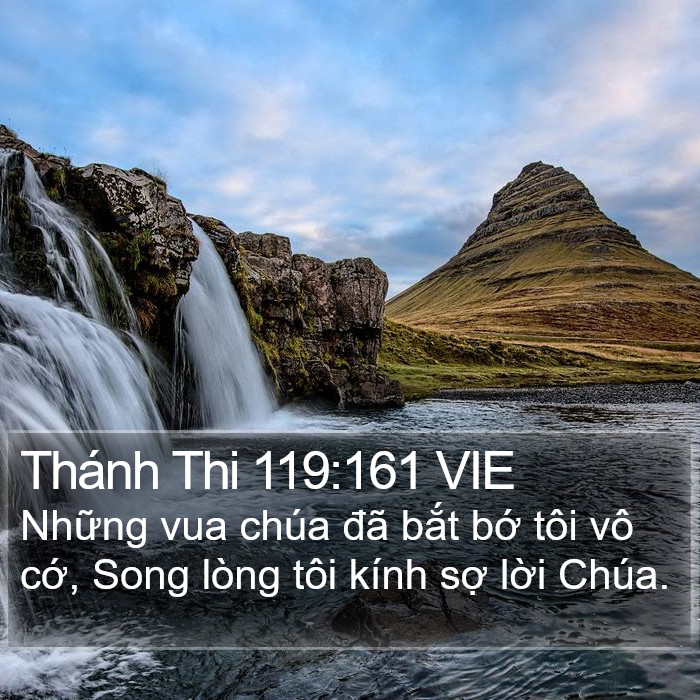 Thánh Thi 119:161 VIE Bible Study
