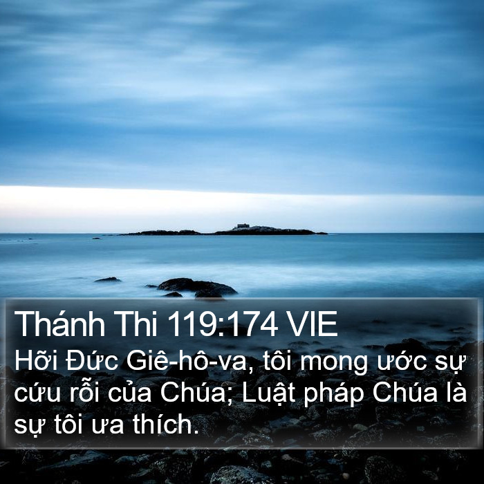 Thánh Thi 119:174 VIE Bible Study