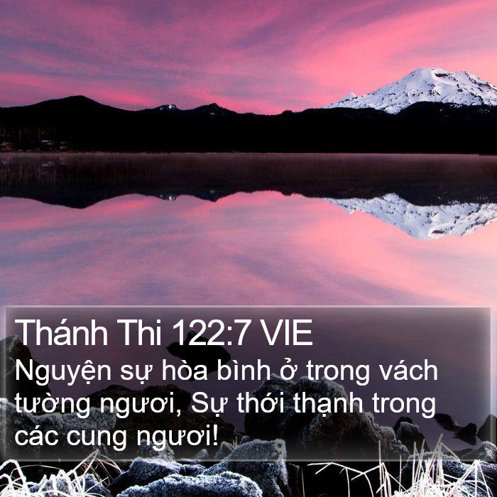 Thánh Thi 122:7 VIE Bible Study