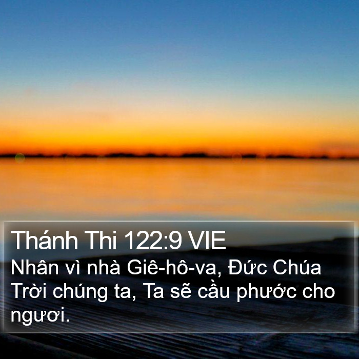 Thánh Thi 122:9 VIE Bible Study