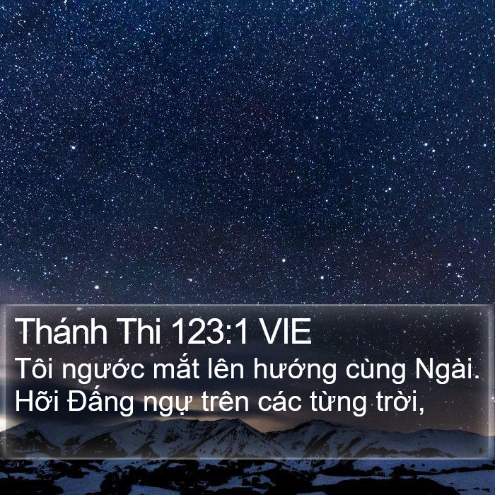 Thánh Thi 123:1 VIE Bible Study