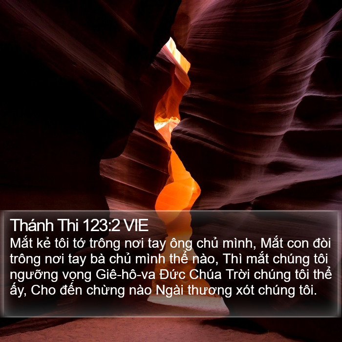 Thánh Thi 123:2 VIE Bible Study