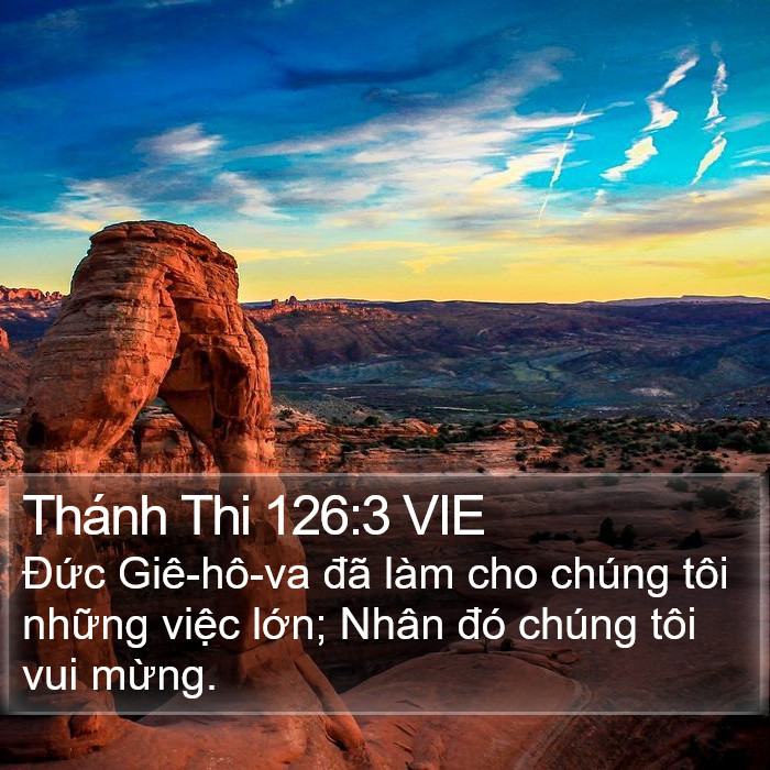 Thánh Thi 126:3 VIE Bible Study