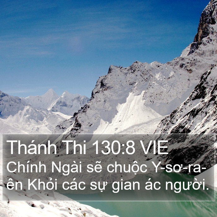 Thánh Thi 130:8 VIE Bible Study