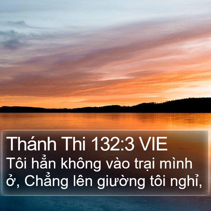 Thánh Thi 132:3 VIE Bible Study