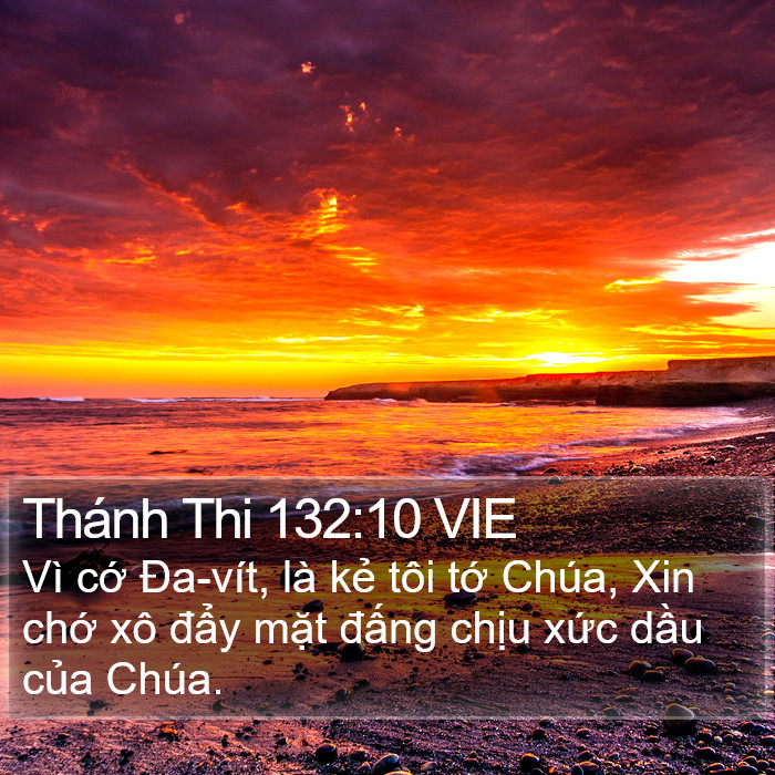 Thánh Thi 132:10 VIE Bible Study