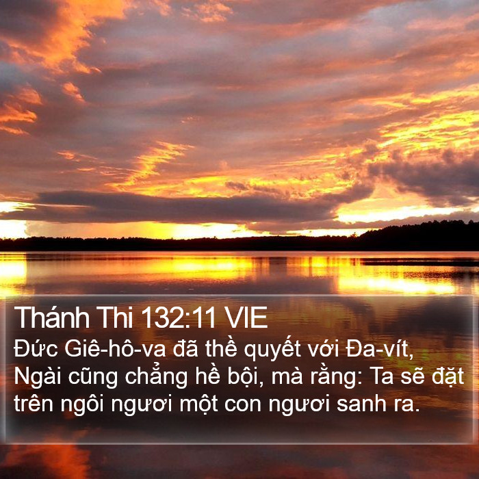 Thánh Thi 132:11 VIE Bible Study