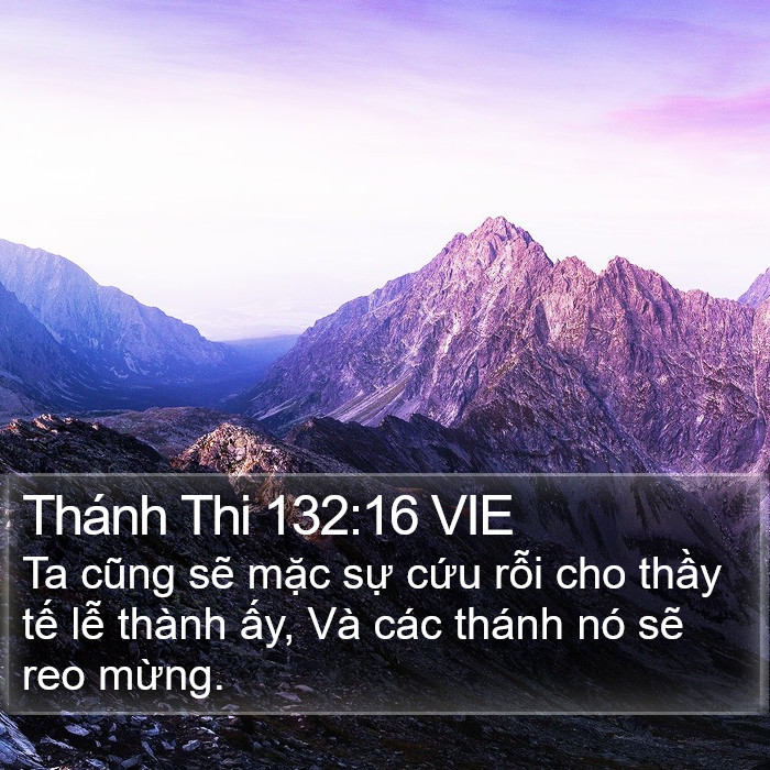 Thánh Thi 132:16 VIE Bible Study