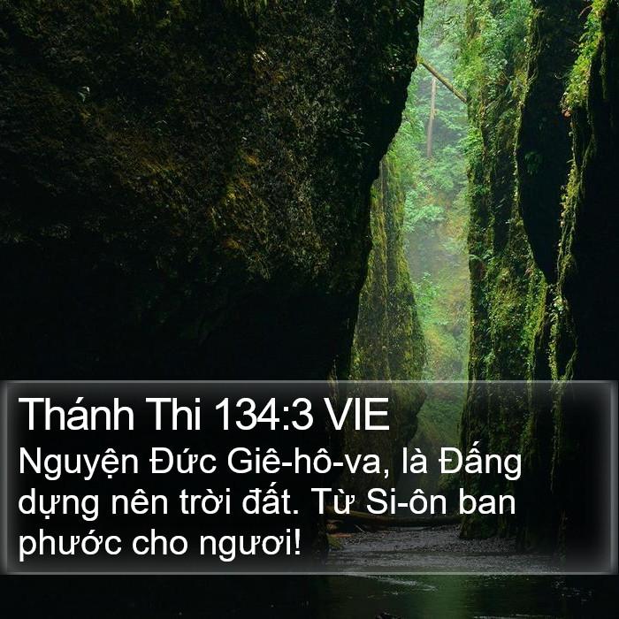 Thánh Thi 134:3 VIE Bible Study