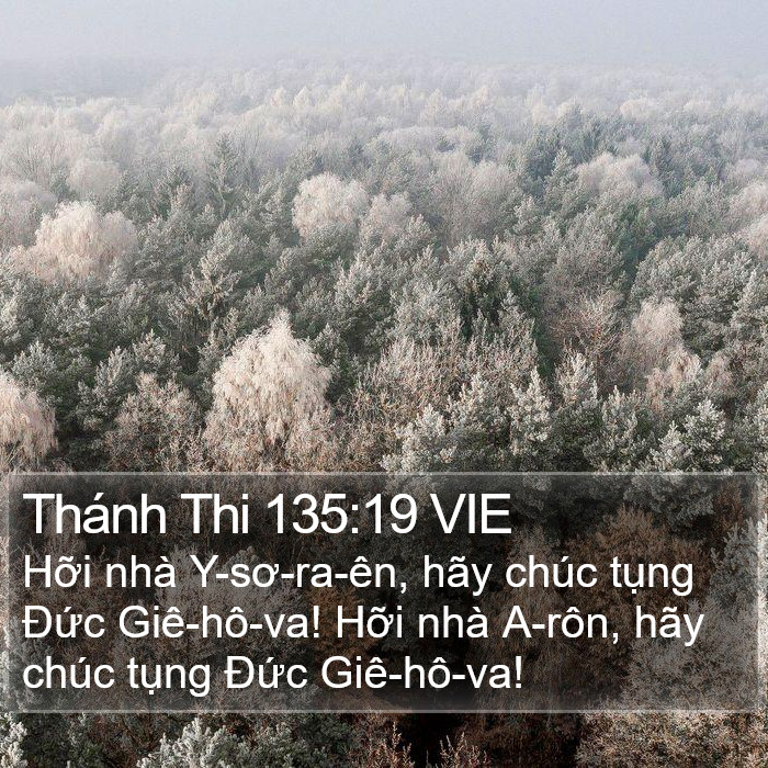 Thánh Thi 135:19 VIE Bible Study