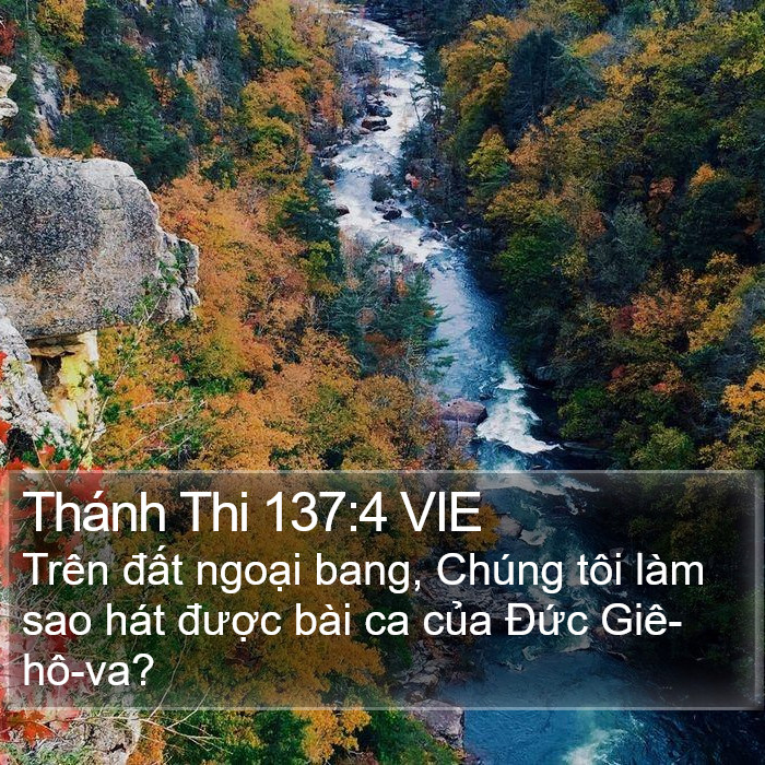 Thánh Thi 137:4 VIE Bible Study