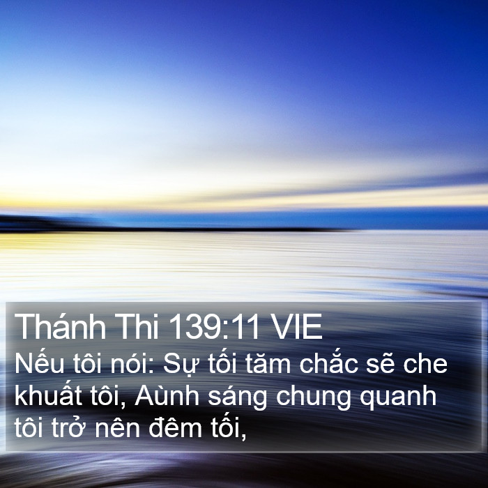 Thánh Thi 139:11 VIE Bible Study