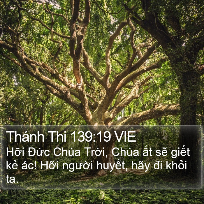 Thánh Thi 139:19 VIE Bible Study