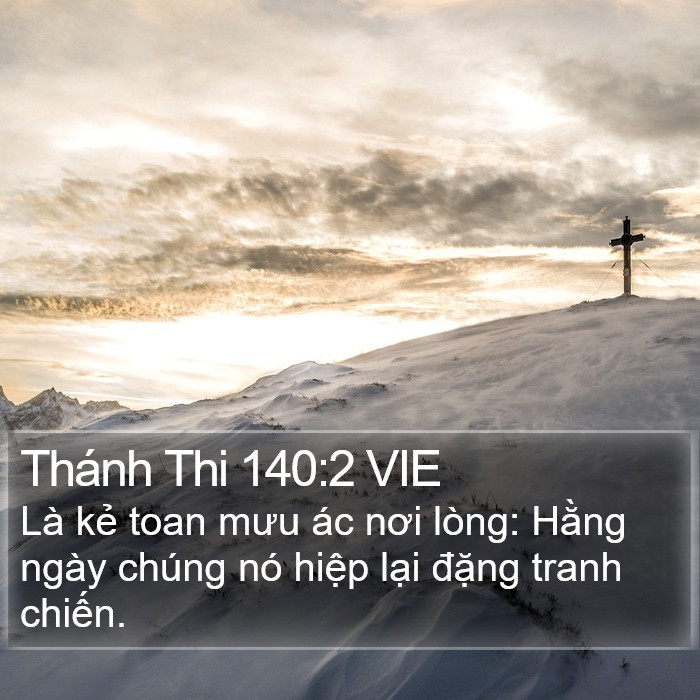 Thánh Thi 140:2 VIE Bible Study