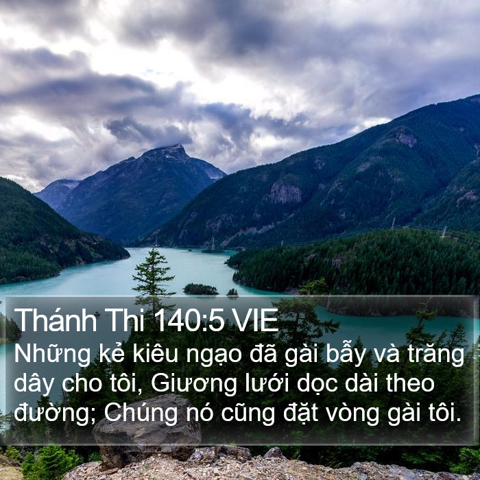 Thánh Thi 140:5 VIE Bible Study