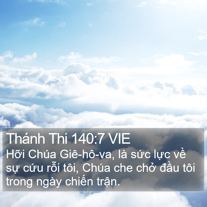 Thánh Thi 140:7 VIE Bible Study