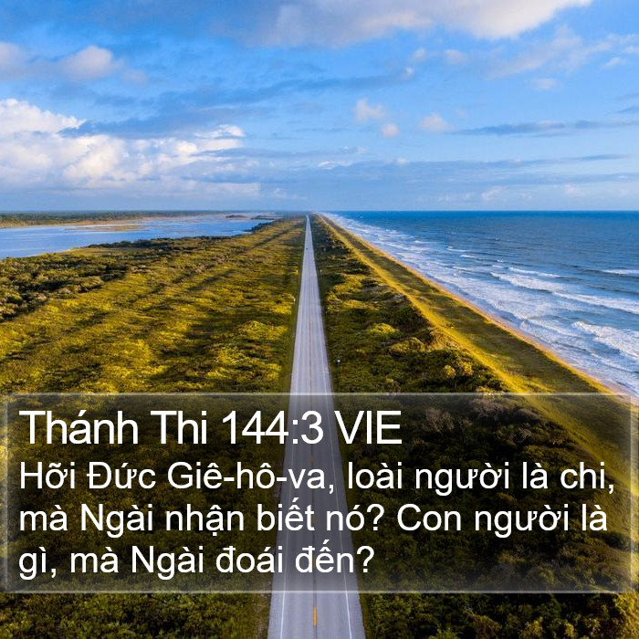 Thánh Thi 144:3 VIE Bible Study