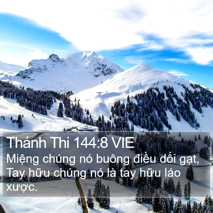 Thánh Thi 144:8 VIE Bible Study