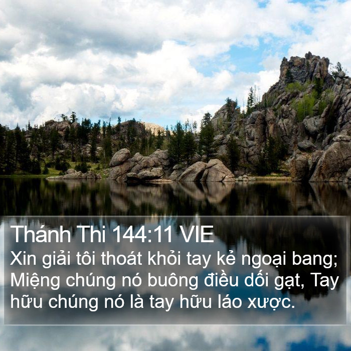 Thánh Thi 144:11 VIE Bible Study