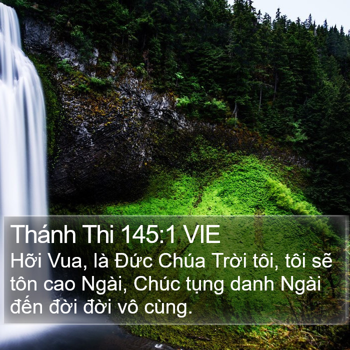 Thánh Thi 145:1 VIE Bible Study