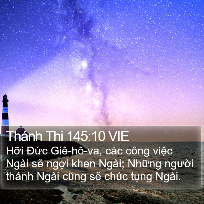 Thánh Thi 145:10 VIE Bible Study