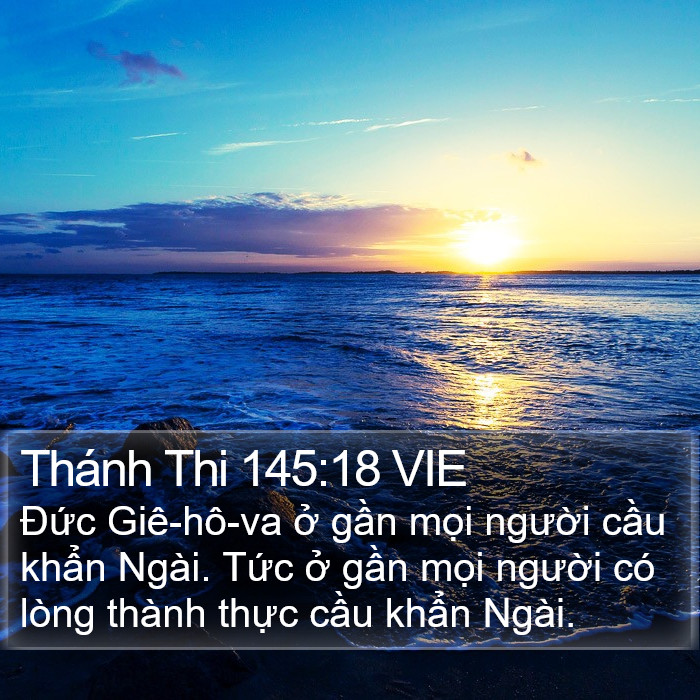 Thánh Thi 145:18 VIE Bible Study