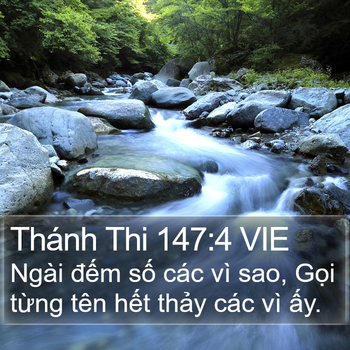 Thánh Thi 147:4 VIE Bible Study
