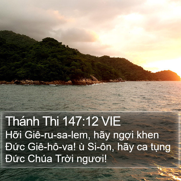 Thánh Thi 147:12 VIE Bible Study