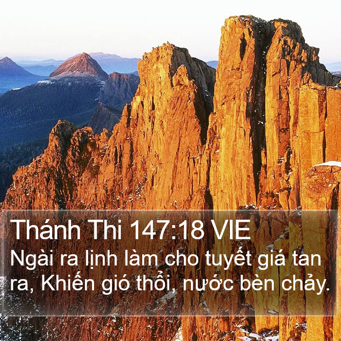 Thánh Thi 147:18 VIE Bible Study