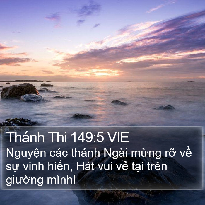 Thánh Thi 149:5 VIE Bible Study