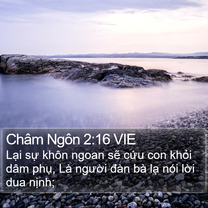 Châm Ngôn 2:16 VIE Bible Study