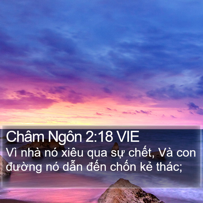 Châm Ngôn 2:18 VIE Bible Study