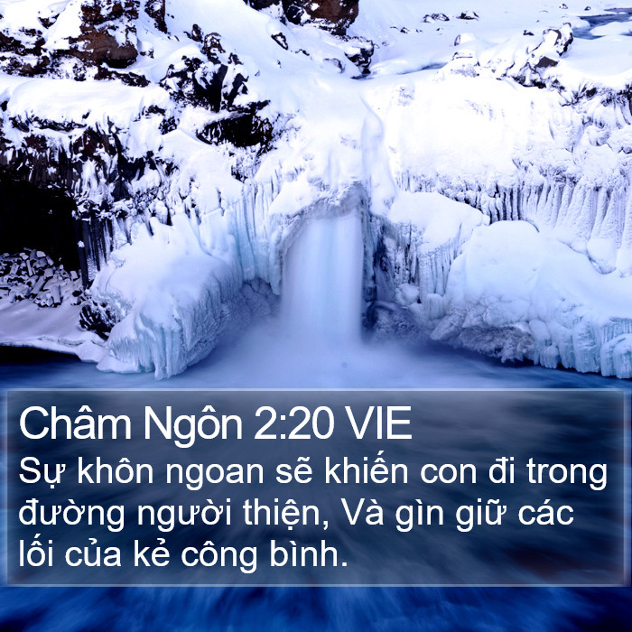 Châm Ngôn 2:20 VIE Bible Study