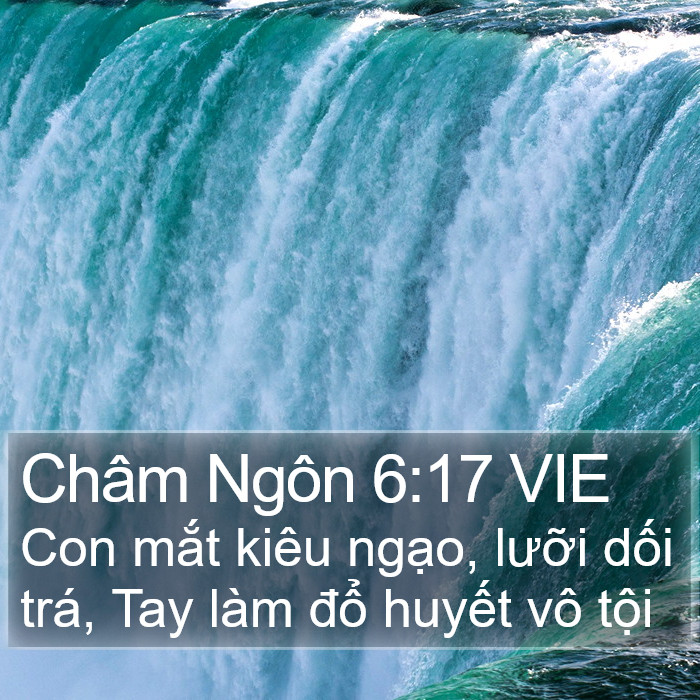 Châm Ngôn 6:17 VIE Bible Study