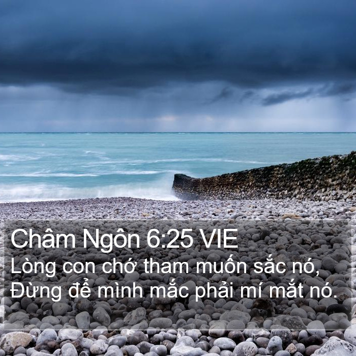 Châm Ngôn 6:25 VIE Bible Study